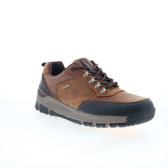 Dunham Mens Alpine Waterproof Lace Up Brown Shoes (NWT)